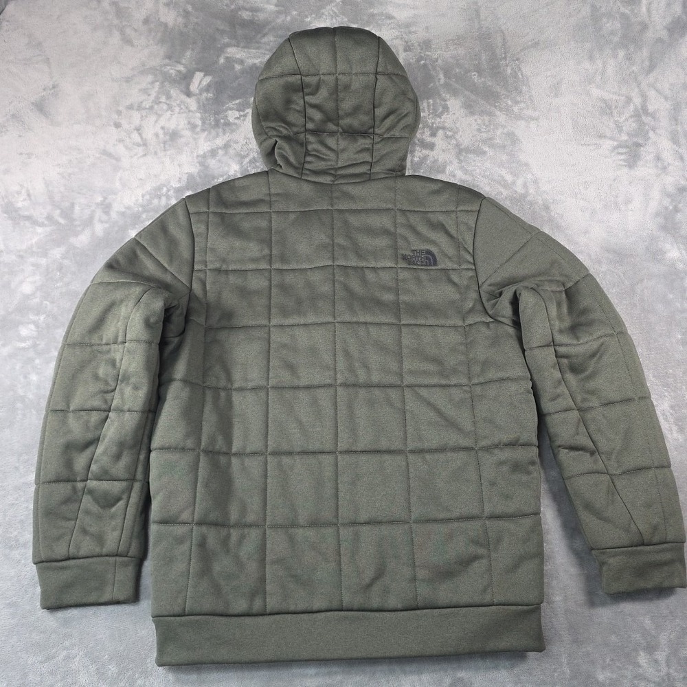 North Face Reversible Jacket Camo Army Green Men's Size US L - Picture 7 of 11